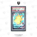 2021 POKEMON JAPANESE 25TH ANNIVERSARY COLLECTION 022 SURFING PIKACHU VMAX PSA 10